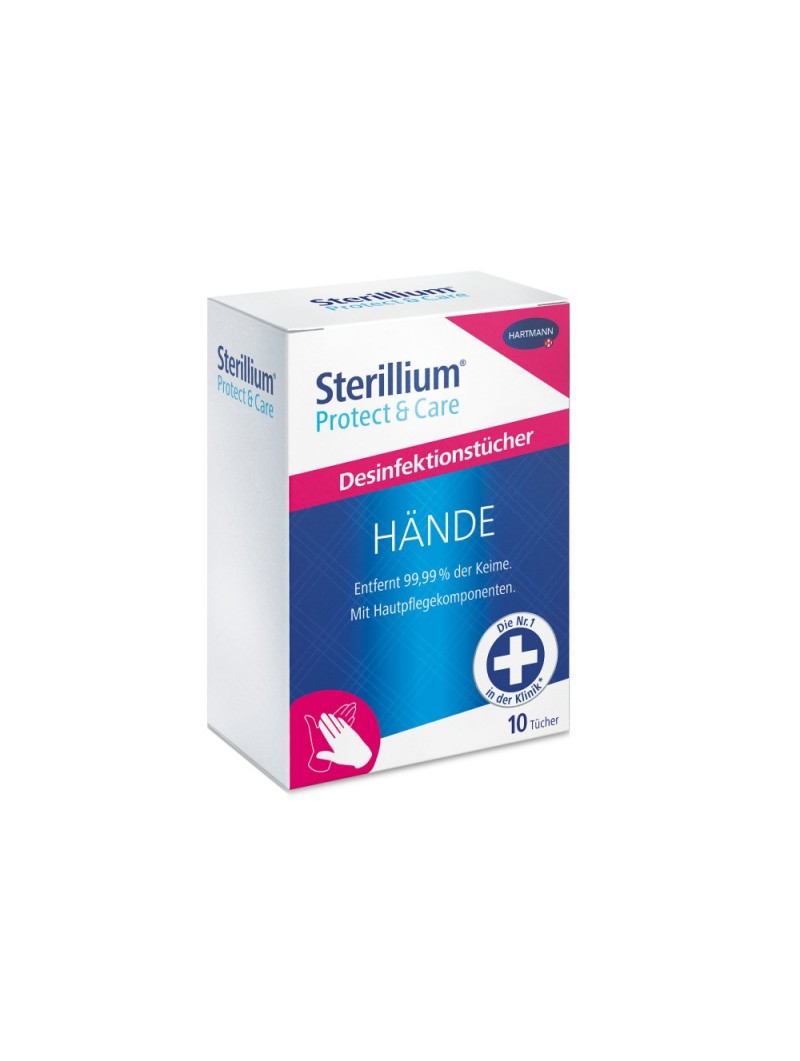 Sterillium® Protect & Care salviettine disinfettanti per le mani 10 pezzi  nella scatola